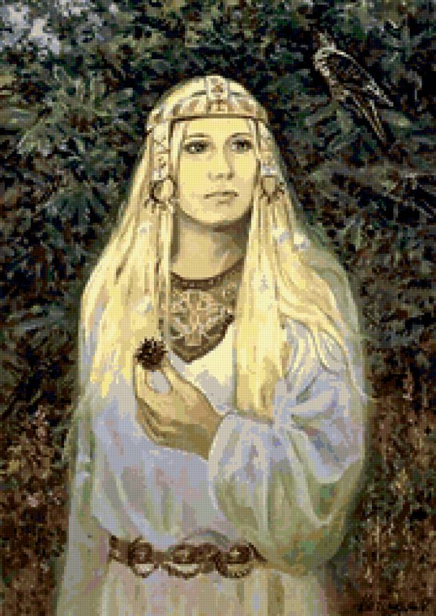 Славянская богиня любви и красоты - богиня - предпросмотр