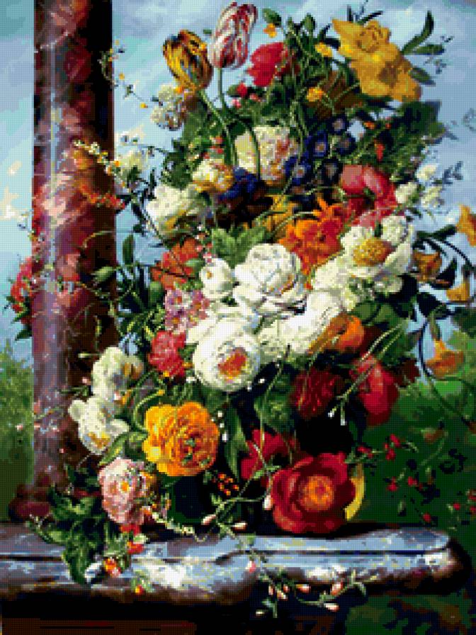 Натюрморт, цветы, розы - розы, цветы, натюрморт - предпросмотр