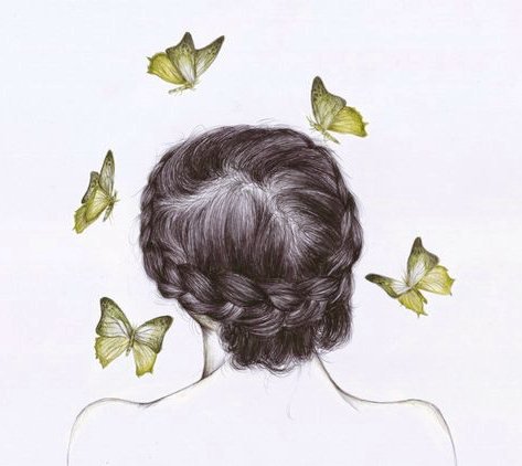 Девушка с бабочками - портрет, красота, девушка, люди, бабочки, бабочка, женщина - оригинал