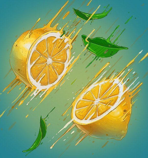 лимон - кухня, лимон - оригинал