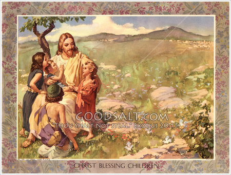 Исус и децата - оригинал