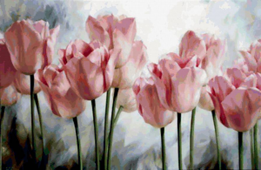 цветы от художника Игоря Левашова - природа, цветы - предпросмотр