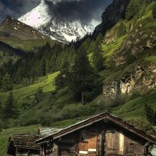дом в горах
