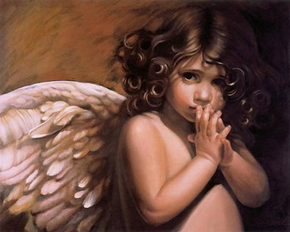ангел - девочка, ангел - оригинал