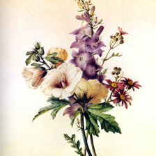 Оригинал схемы вышивки «цветы» (№298127)