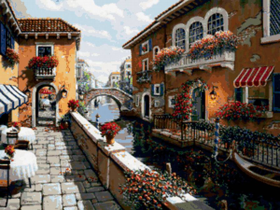 прекрасная Венеция - картина - предпросмотр