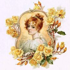 Женщины и цветы