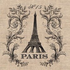 Оригинал схемы вышивки «париж» (№311725)
