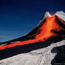 Схема вышивки «вулкан»