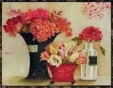 №315176 - тюльпаны, розы, цветы, натюрморт, вазы - оригинал