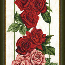 Оригинал схемы вышивки «розы» (№315618)