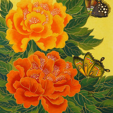 Оригинал схемы вышивки «бабочки» (№316366)