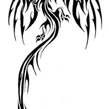 Оригинал схемы вышивки «дракон» (№317365)