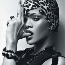 Оригинал схемы вышивки «Rihanna» (№318029)