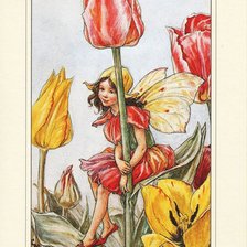 Оригинал схемы вышивки «цветочные феи 2» (№318311)