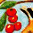 Предпросмотр схемы вышивки «Птички и ягодки» (№319998)