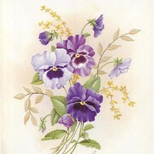 Оригинал схемы вышивки «цветы» (№321316)