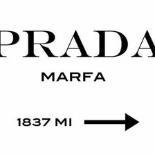 Оригинал схемы вышивки «Prada» (№321822)