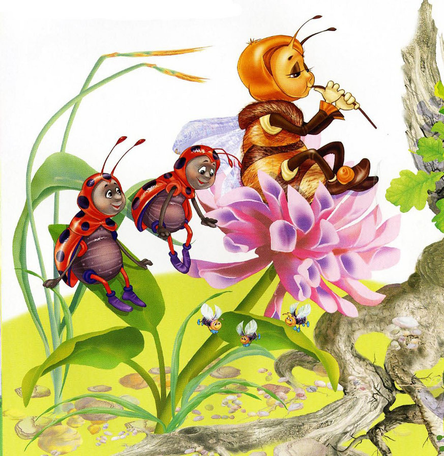 №321831 - насекомые, иллюстрации, сказки, детям, для детей - оригинал