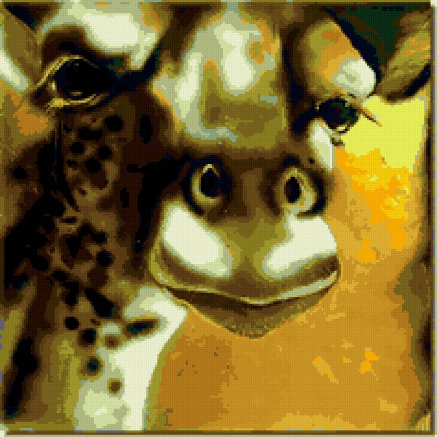 Жираф - животные - предпросмотр