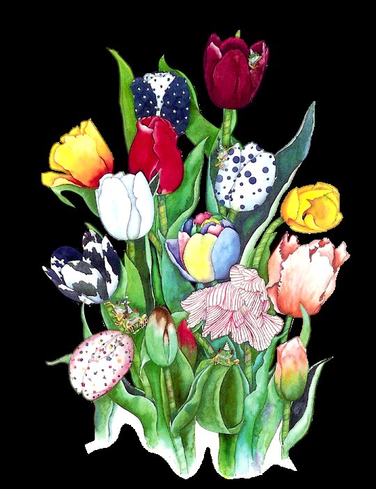 тюльпаны - весна, цветы, тюльпаны, букет - оригинал