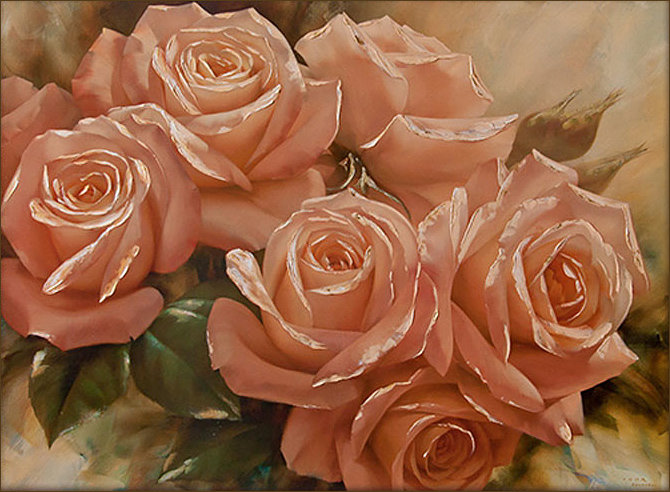 Чайные розы - цветы, розы - оригинал