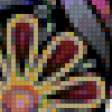 Предпросмотр схемы вышивки «Цветочный слон» (№335360)