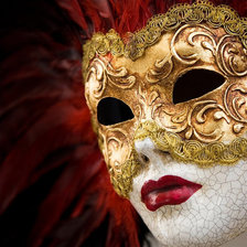 Оригинал схемы вышивки «Венецианская маска» (№337615)
