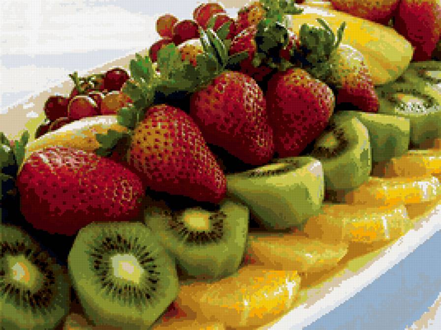 фруктовый рай - фрукты кухня натюрморт - предпросмотр