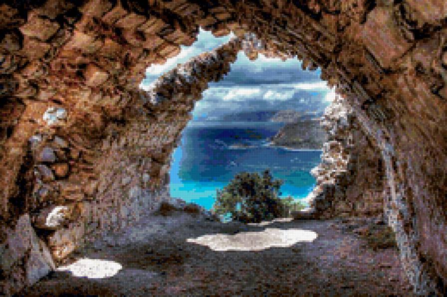Остров Родос.Греция - остров, родос, море, руины, греция - предпросмотр
