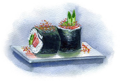 Суши - суши, еда, япония - оригинал