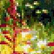 Предпросмотр схемы вышивки «Пейзаж с цветами.» (№340880)
