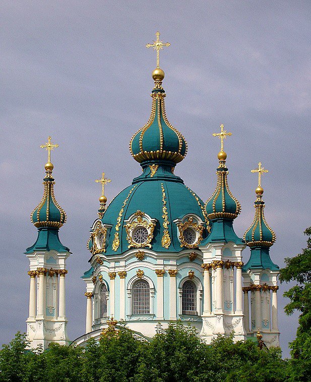 андреевская церковь Киев - церковь, андреевская, киев - оригинал