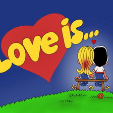 Оригинал схемы вышивки «love is» (№343545)