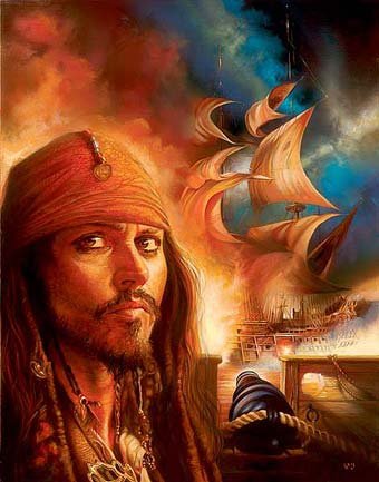 Пират - пират, фильм, корабль, депп - оригинал
