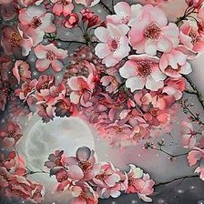 Схема вышивки «цветы сакуры»