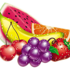 Оригинал схемы вышивки «фрукты» (№349081)