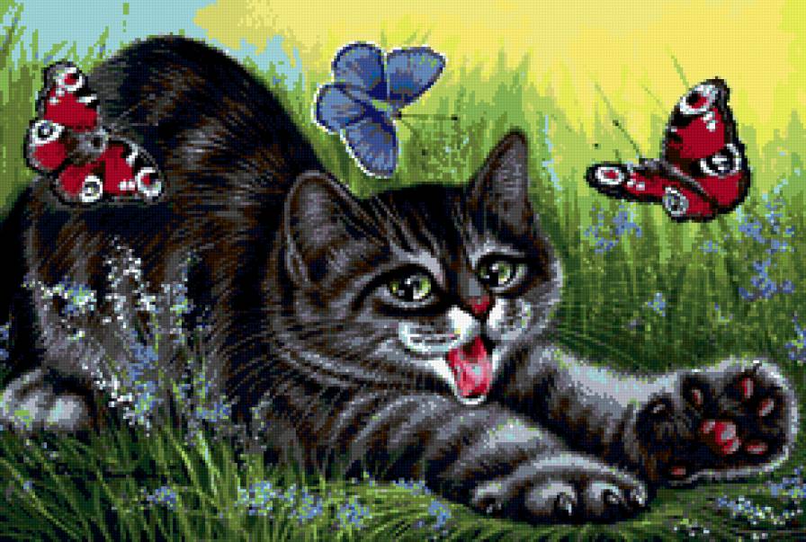 котик - коты, кошки, животные, кот, природа - предпросмотр