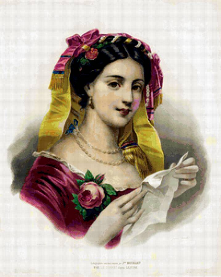 Девушка с письмом - портрет, девушки жозефины дюколле, девушки - предпросмотр