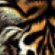 Предпросмотр схемы вышивки «тигры у ручья» (№352268)