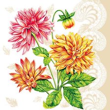 Оригинал схемы вышивки «цветы» (№353087)