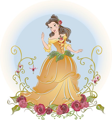 принцесса - детская, мультики, она, принцесса, сказка, детям, цветы - оригинал