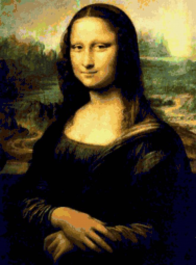 Мона Лиза - искусство, портреты - предпросмотр
