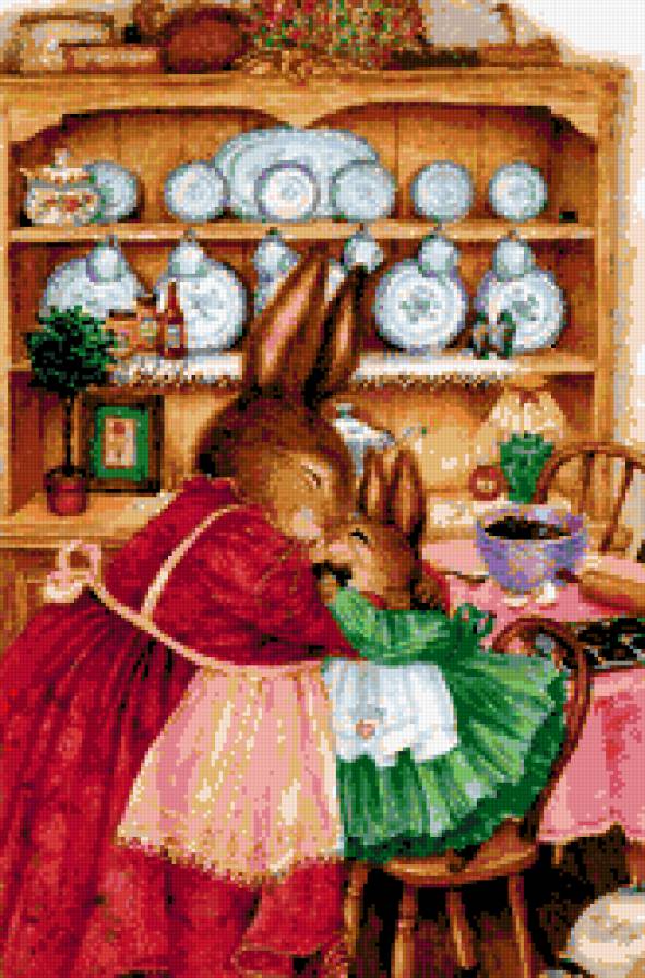 Кролики Susan Wheeler - кролики, детская - предпросмотр