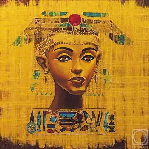 нефертити - женщина, нефертити, эталон, египет, царица, она, вечность, красота - оригинал