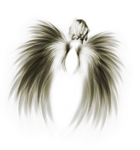 Крылья - ангел, крылья - оригинал