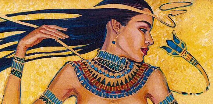 девушка - образ, она, девушка, женщина, египет - оригинал