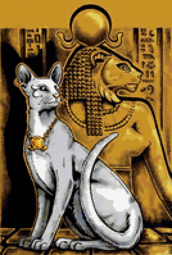 сфинкс - хищник, кошка, зверь, сфинкс, кошки, египет - предпросмотр