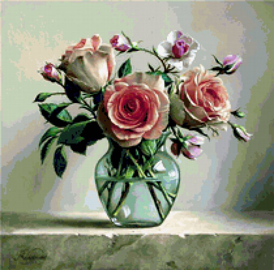 №363812 - цветы в вазе - предпросмотр