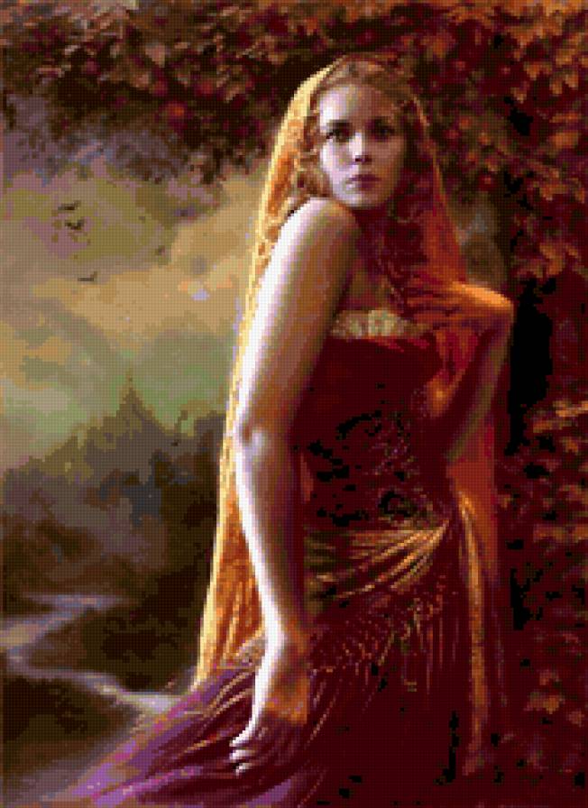 Афродита - фентези, богиня, девушка - предпросмотр